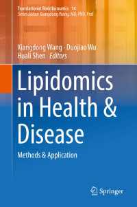 Lipidomics in Health & Disease : Methods & Application