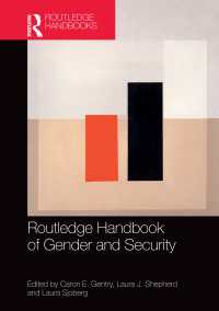 ラウトレッジ版　ジェンダーと安全保障ハンドブック<br>Routledge Handbook of Gender and Security
