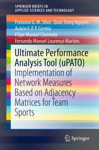 Ultimate Performance Analysis Tool (uPATO) : Implementation of Network Measures Based on Adjacency Matrices for Team Sports