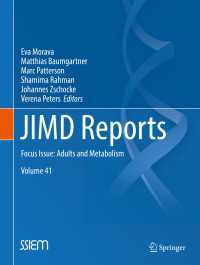 JIMD Reports, Volume 41 : Focus Issue: Adults and Metabolism