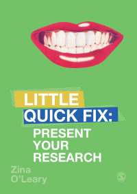 社会調査法Little Quick Fix：研究プレゼン術<br>Present Your Research : Little Quick Fix