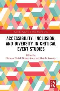 Accessibility, Inclusion, and Diversity in Critical Event Studies（1 DGO）