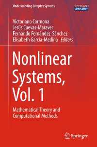 Nonlinear Systems, Vol. 1 : Mathematical Theory and Computational Methods