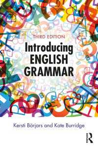 英語文法入門（第３版）<br>Introducing English Grammar（3 NED）