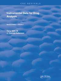 Instrumental Data for Drug Analysis, Second Edition : Volume I（2 NED）