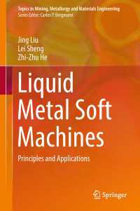 Liquid Metal Soft Machines : Principles and Applications