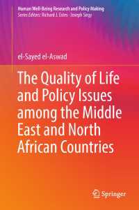 The Quality of Life and Policy Issues among the Middle East and North African Countries