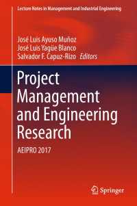 Project Management and Engineering Research : AEIPRO 2017