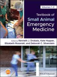 小動物緊急医療テキスト<br>Textbook of Small Animal Emergency Medicine