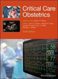 産科集中治療（第６版）<br>Critical Care Obstetrics（6）