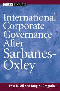 サーベンス・オクスリー法実施後の国際企業ガバナンス<br>International Corporate Governance After Sarbanes-Oxley