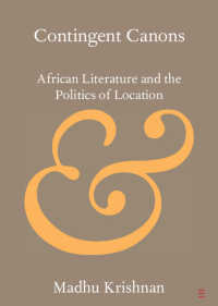 Contingent Canons : African Literature and the Politics of Location