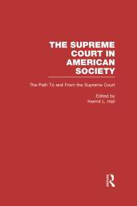 The Path to and From the Supreme Court : The Supreme Court in American Society