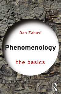 現象学の基本<br>Phenomenology: The Basics