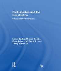 Civil Liberties and the Constitution : Cases and Commentaries（9）