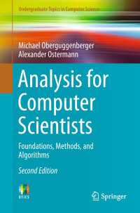 Analysis for Computer Scientists〈2nd ed. 2018〉 : Foundations, Methods, and Algorithms（2）