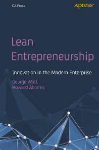 Lean Entrepreneurship〈First Edition〉 : Innovation in the Modern Enterprise