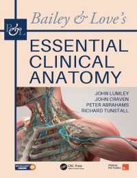 Ｂａｉｌｅｙ＆Ｌｏｖｅ臨床解剖学エッセンシャル<br>Bailey & Love's Essential Clinical Anatomy（1 DGO）