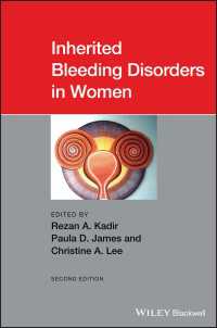 女性の遺伝性血液疾患（第２版）<br>Inherited Bleeding Disorders in Women（2）