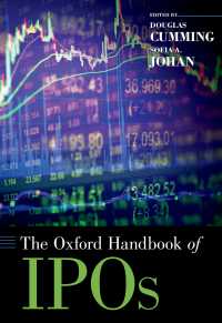 オックスフォード版　IPO（新規株式公開）ハンドブック<br>The Oxford Handbook of IPOs