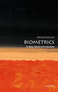 VSI生体認証<br>Biometrics: A Very Short Introduction