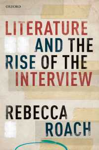 インタビューの文学史<br>Literature and the Rise of the Interview