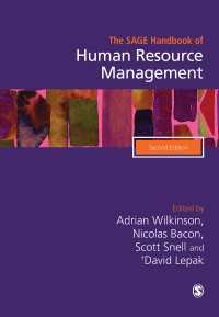 人的資源管理ハンドブック（第２版）<br>The SAGE Handbook of Human Resource Management（Second Edition）