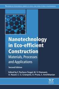 Nanotechnology in Eco-efficient Construction : Materials, Processes and Applications（2）