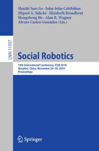 Social Robotics : 10th International Conference, ICSR 2018, Qingdao, China, November 28 - 30, 2018, Proceedings