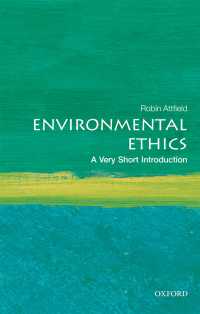 VSI環境倫理学<br>Environmental Ethics: A Very Short Introduction