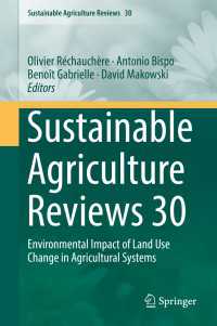 Sustainable Agriculture Reviews 30 : Environmental Impact of Land Use Change in Agricultural Systems