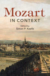 モーツァルト研究のコンテクスト<br>Mozart in Context