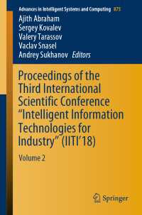 Proceedings of the Third International Scientific Conference “Intelligent Information Technologies for Industry” (IITI’18) : Volume 2