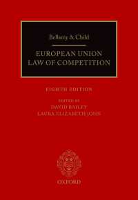 ＥＵ競争法（第８版）<br>Bellamy & Child : European Union Law of Competition（8）