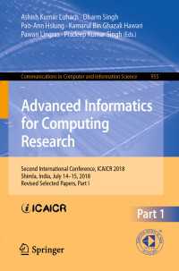 Advanced Informatics for Computing Research : Second International Conference, ICAICR 2018, Shimla, India, July 14–15, 2018, Revised Selected Papers, Part I