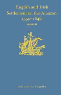 English and Irish Settlement on the River Amazon, 1550–1646