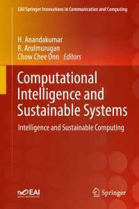 Computational Intelligence and Sustainable Systems : Intelligence and Sustainable Computing