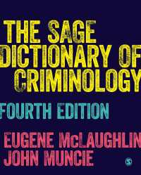 犯罪学辞典（第４版）<br>The SAGE Dictionary of Criminology（Fourth Edition）
