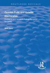 Opinion Polls and Volatile Electorates : Problems and Issues in Polling European Societies