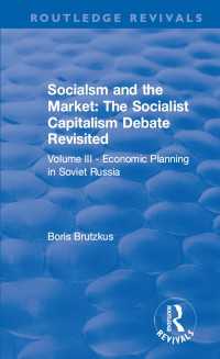 Revival: Economic Planning in Soviet Russia (1935) : Socialsm and the Market (Volume III)