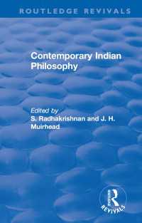 Revival: Contemporary Indian Philosophy (1936)