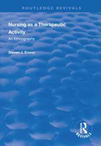 Nursing as a Therapeutic Activity : An Ethnography