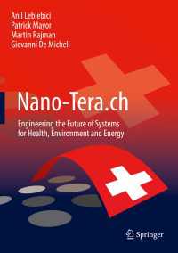 Nano-Tera.ch : Engineering the Future of Systems for Health, Environment and Energy