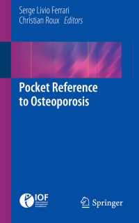 Pocket Reference to Osteoporosis