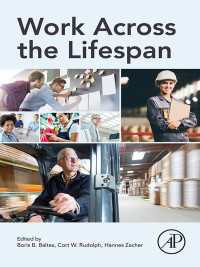 加齢と労働の生涯発達心理学<br>Work Across the Lifespan