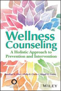 Wellness Counseling : A Holistic Approach to Prevention and Intervention