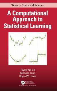 統計的学習への計算論的アプローチ<br>A Computational Approach to Statistical Learning