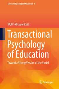 Transactional Psychology of Education : Toward a Strong Version of the Social