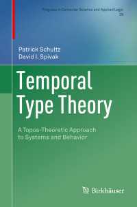 Temporal Type Theory : A Topos-Theoretic Approach to Systems and Behavior