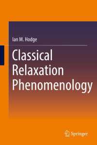 Classical Relaxation Phenomenology〈1st ed. 2019〉